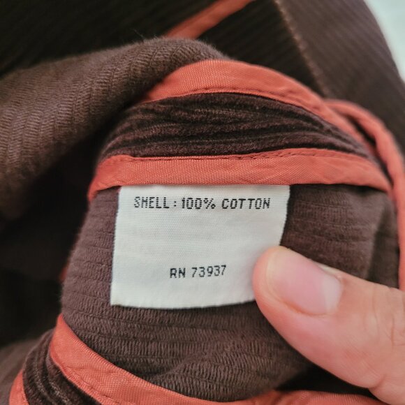 ANONYMOUS JOHN CARLISLE Corduroy Coat - Picture 7 of 7